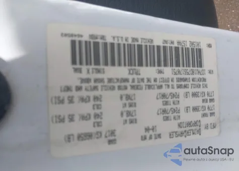 2005 Dodge Ram 1500 Slt/Laramie из США, поврежденный, VIN 1D7HU18D75S170751